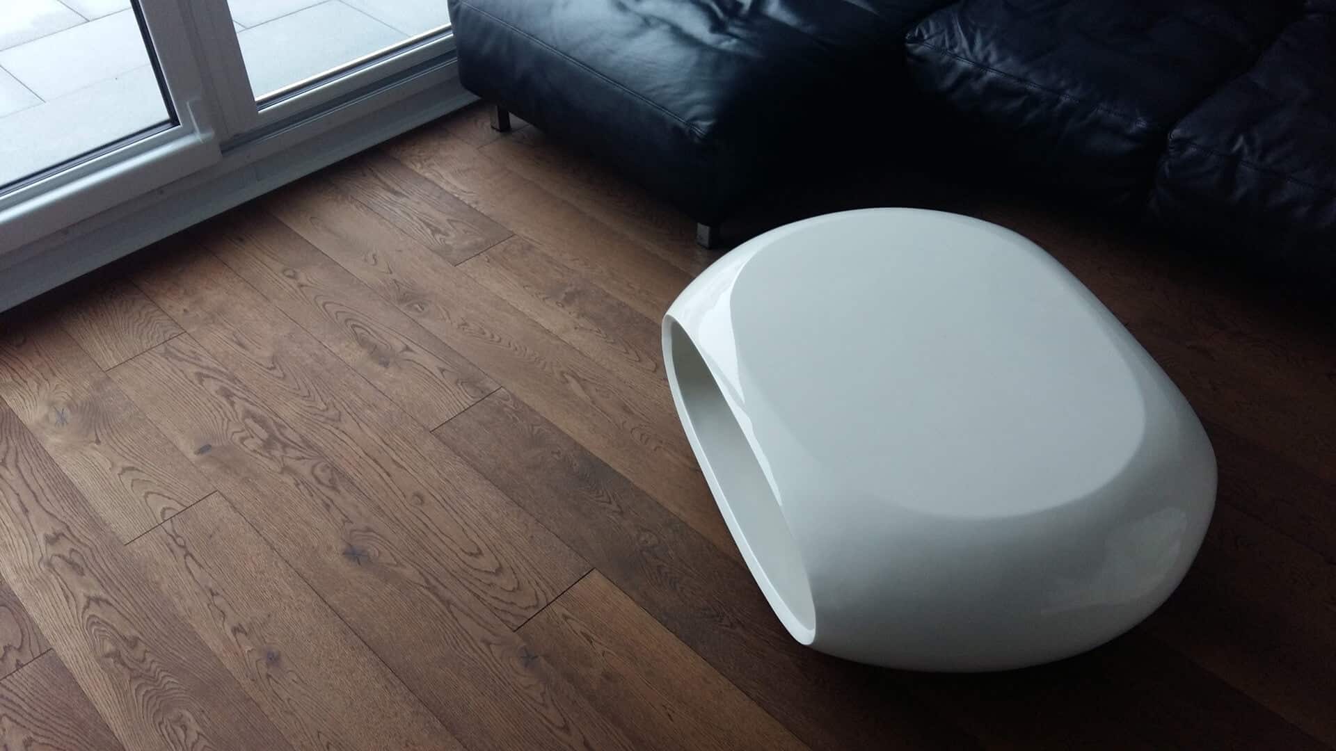 dunkle hochwertig Balance Diele Eiche