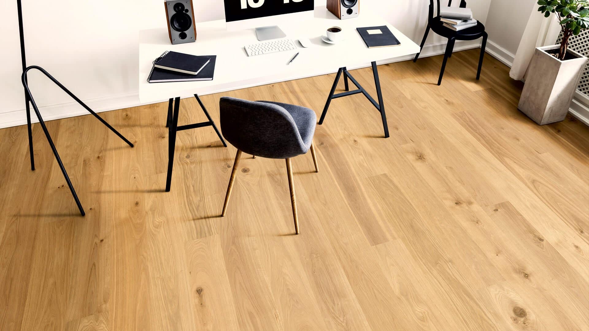 Topline Diele XXL Eiche im Arbeitszimmer