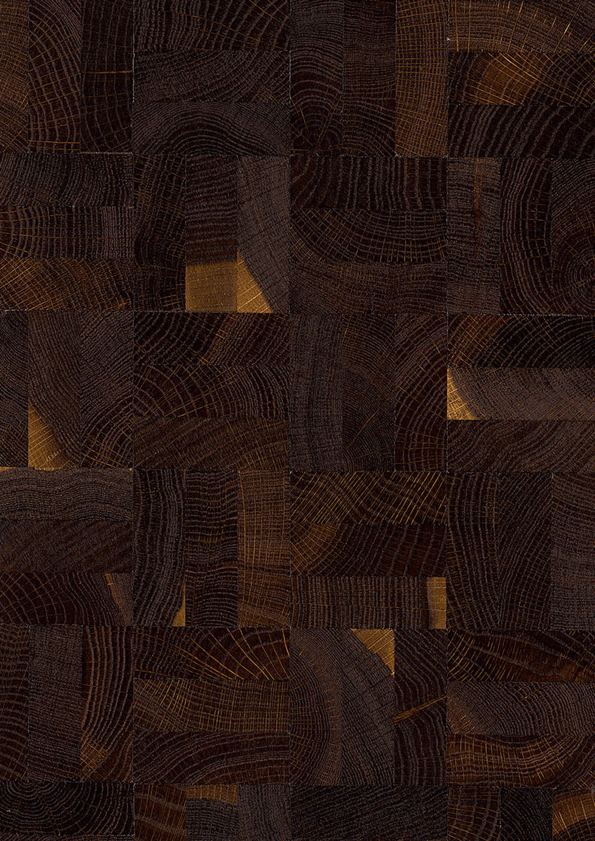 Top view Hirnholz smoked oak