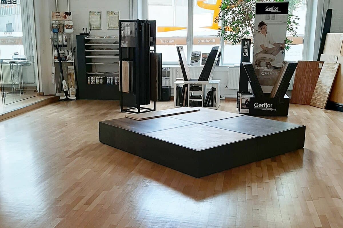 Vinyl und Laminat in Ausstellung Bielefeld