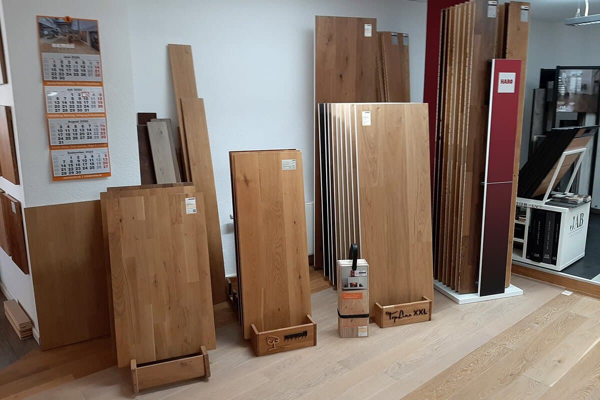 Parkett Dielen Ausstellung in Mainz