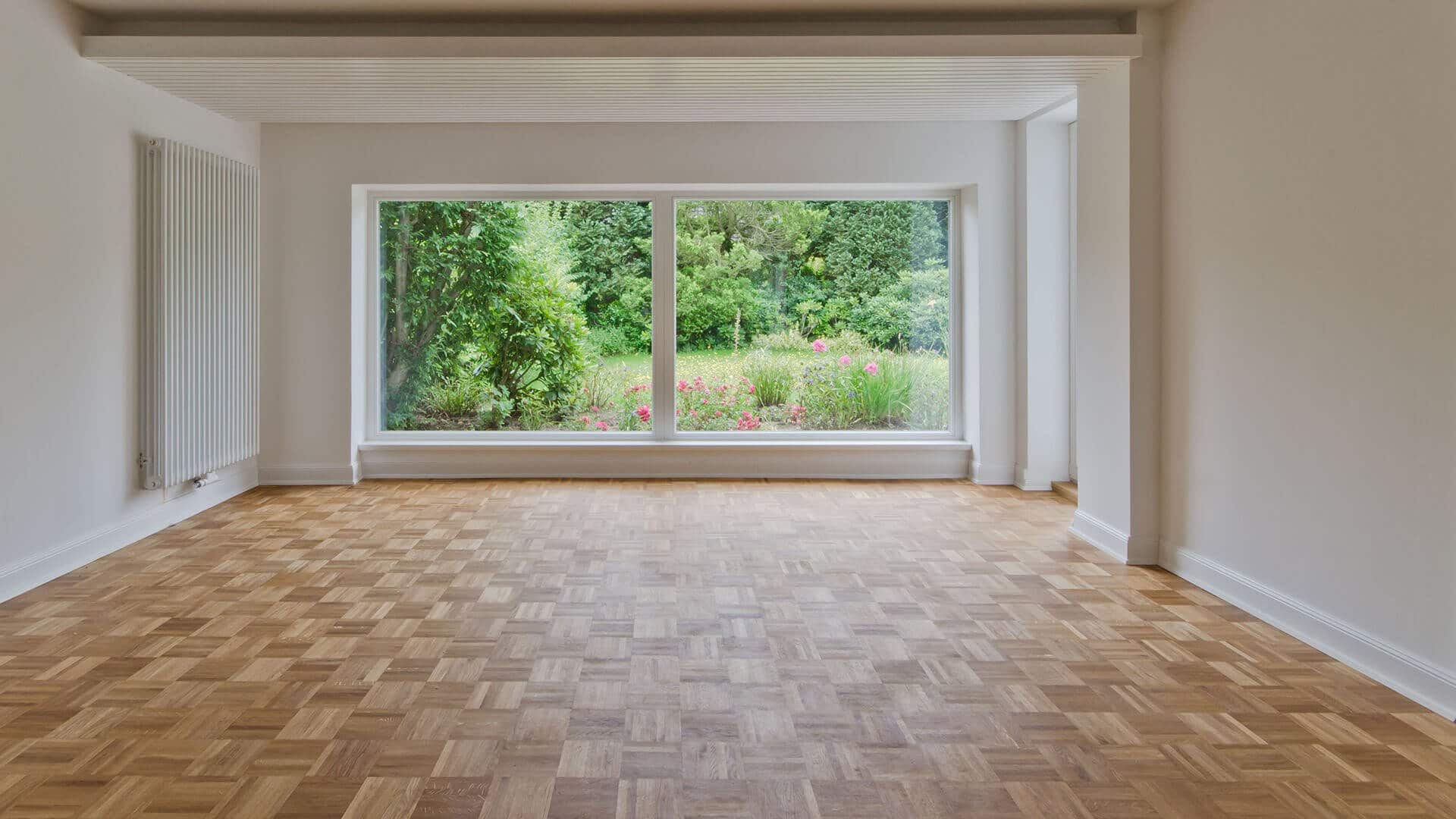 Mosaikparkett würfelartig Hamburg im Mehrfamilienhaus