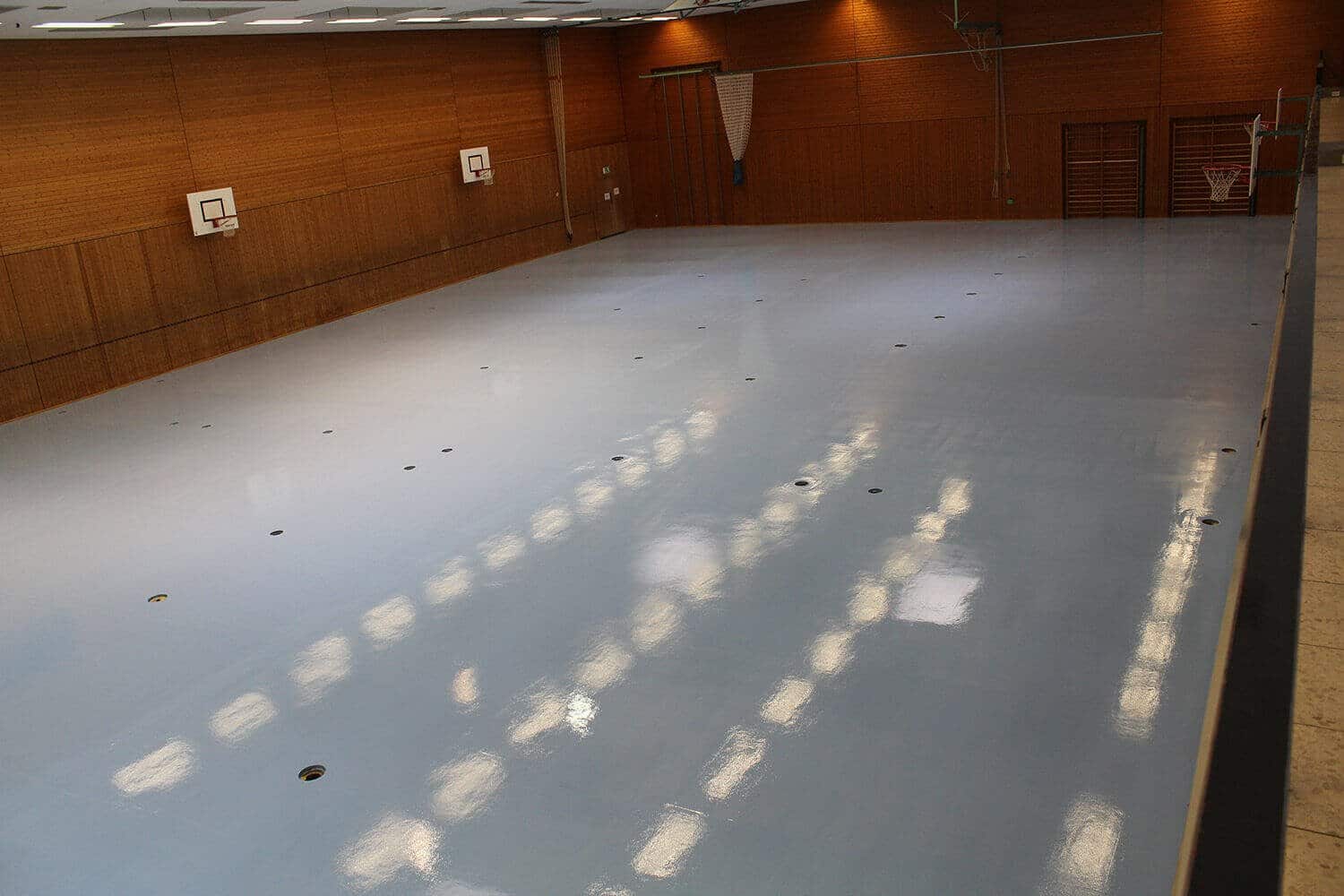 PU Sportboden in einer Sporthalle in Sulz