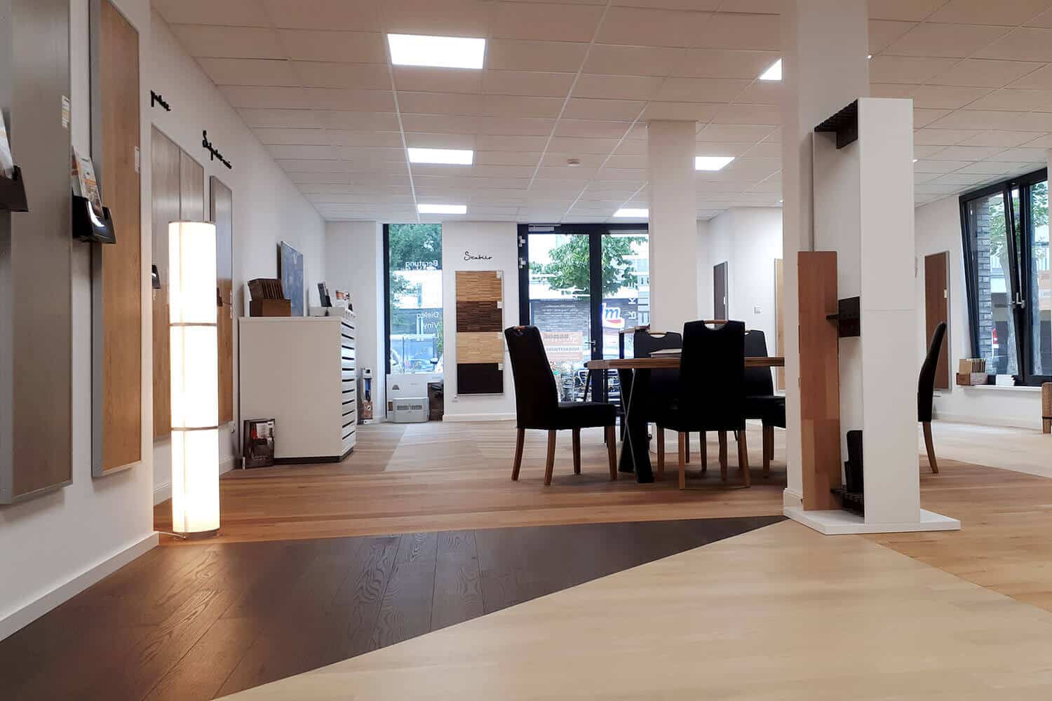Parkett, Dielen, Laminat und Vinyl im Studio Potsdam