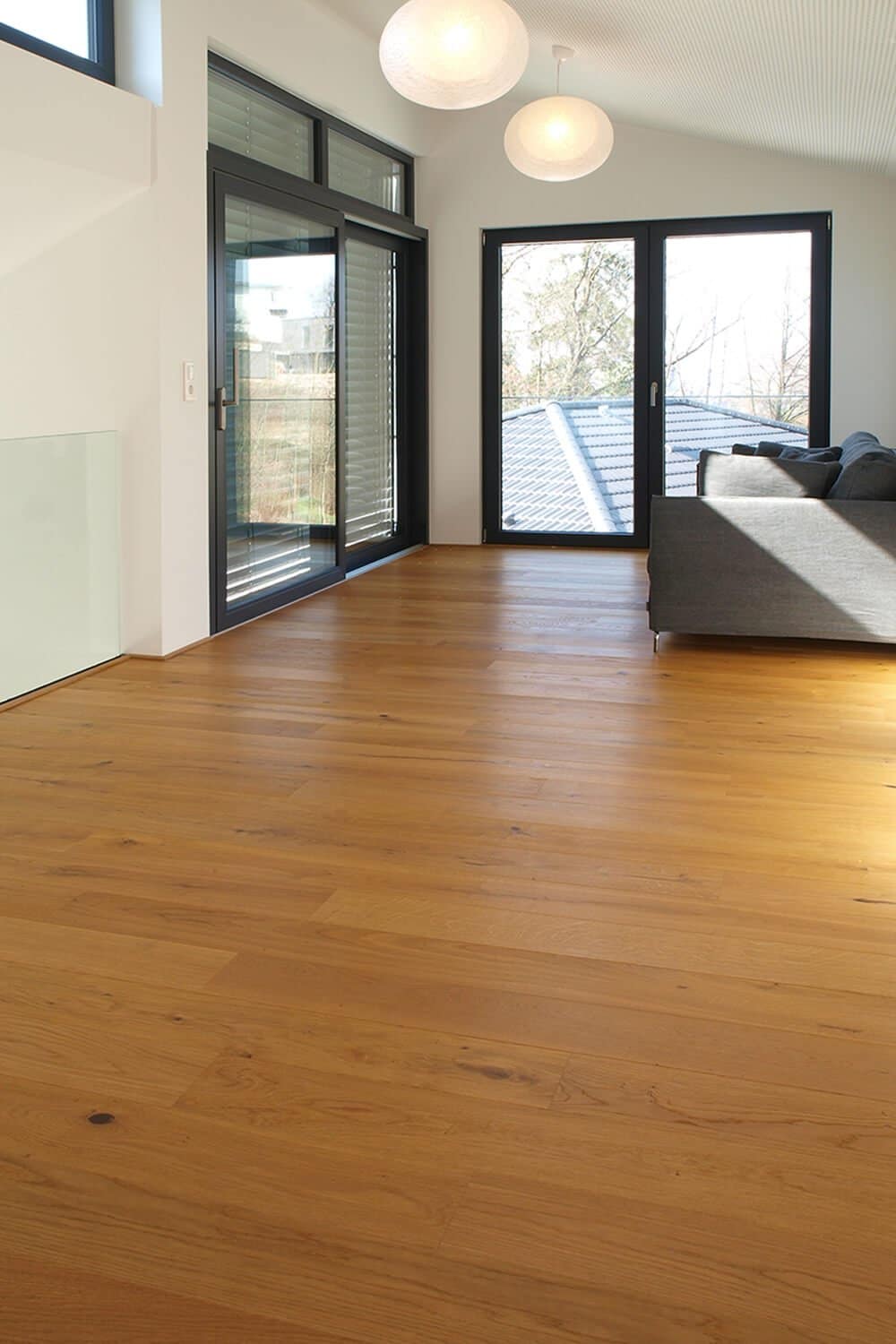 Wohnraum mit Topline Balance Diele Eiche