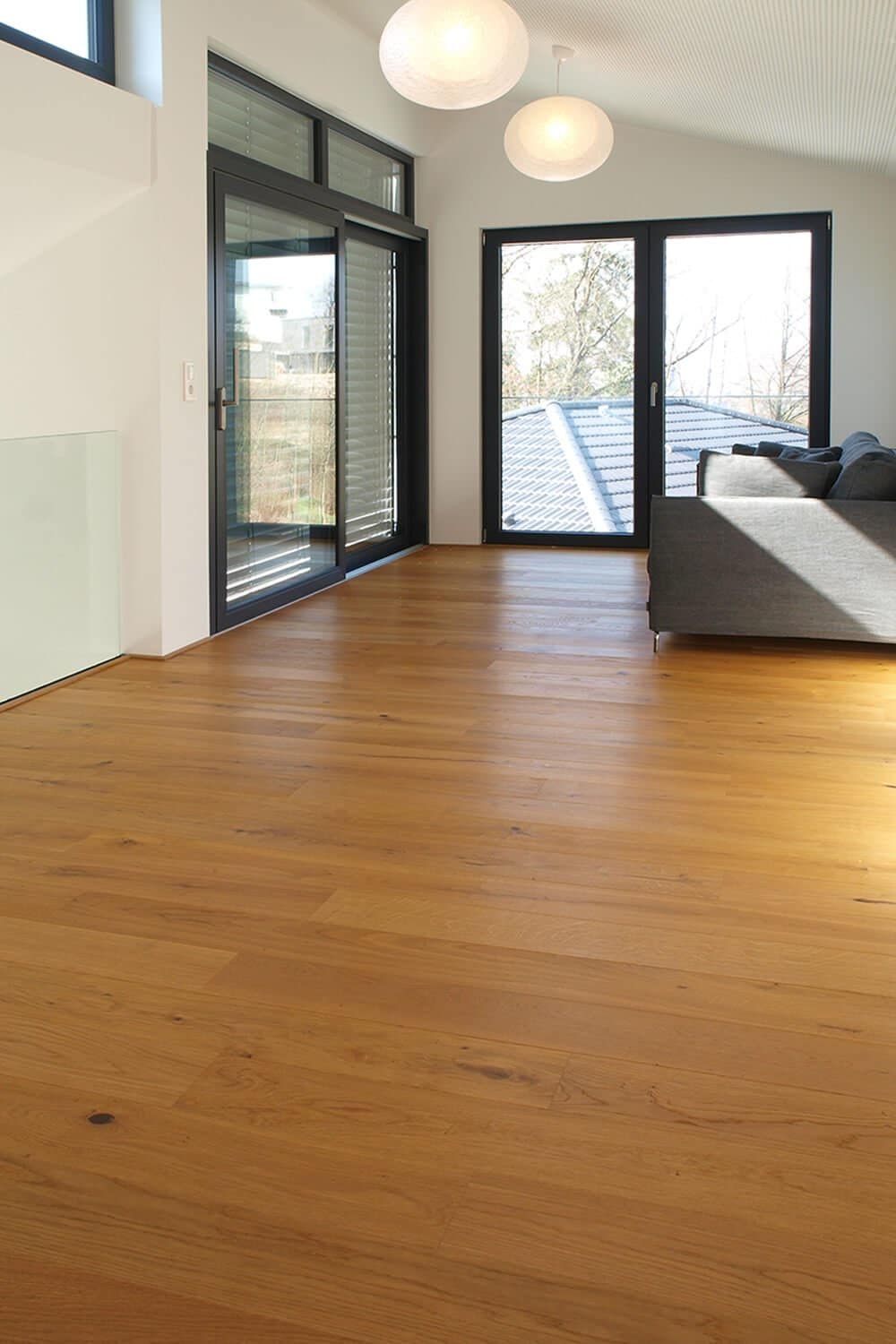 Living room with Topline Balance oak floorboard