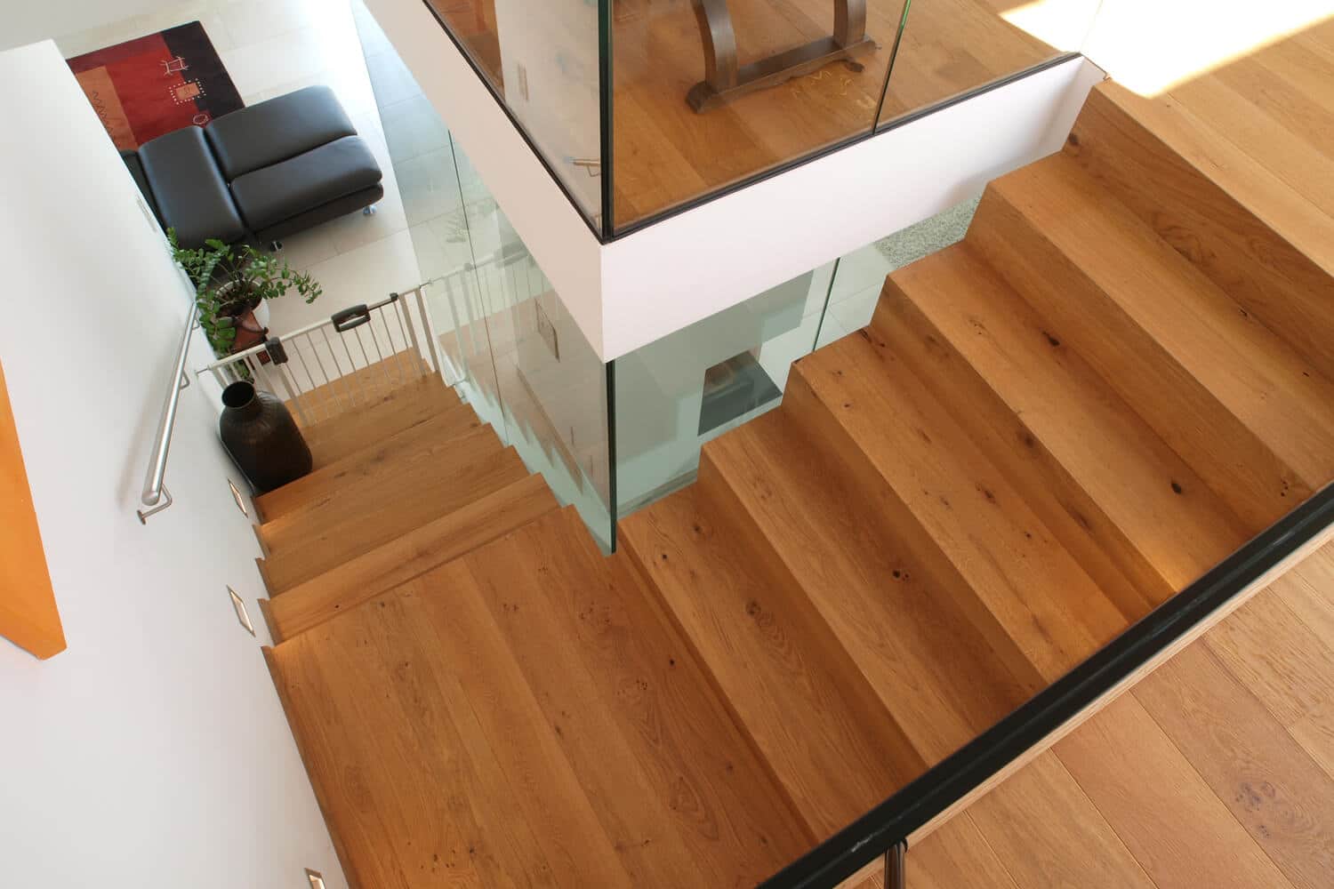 TopLine floorboard as staircase