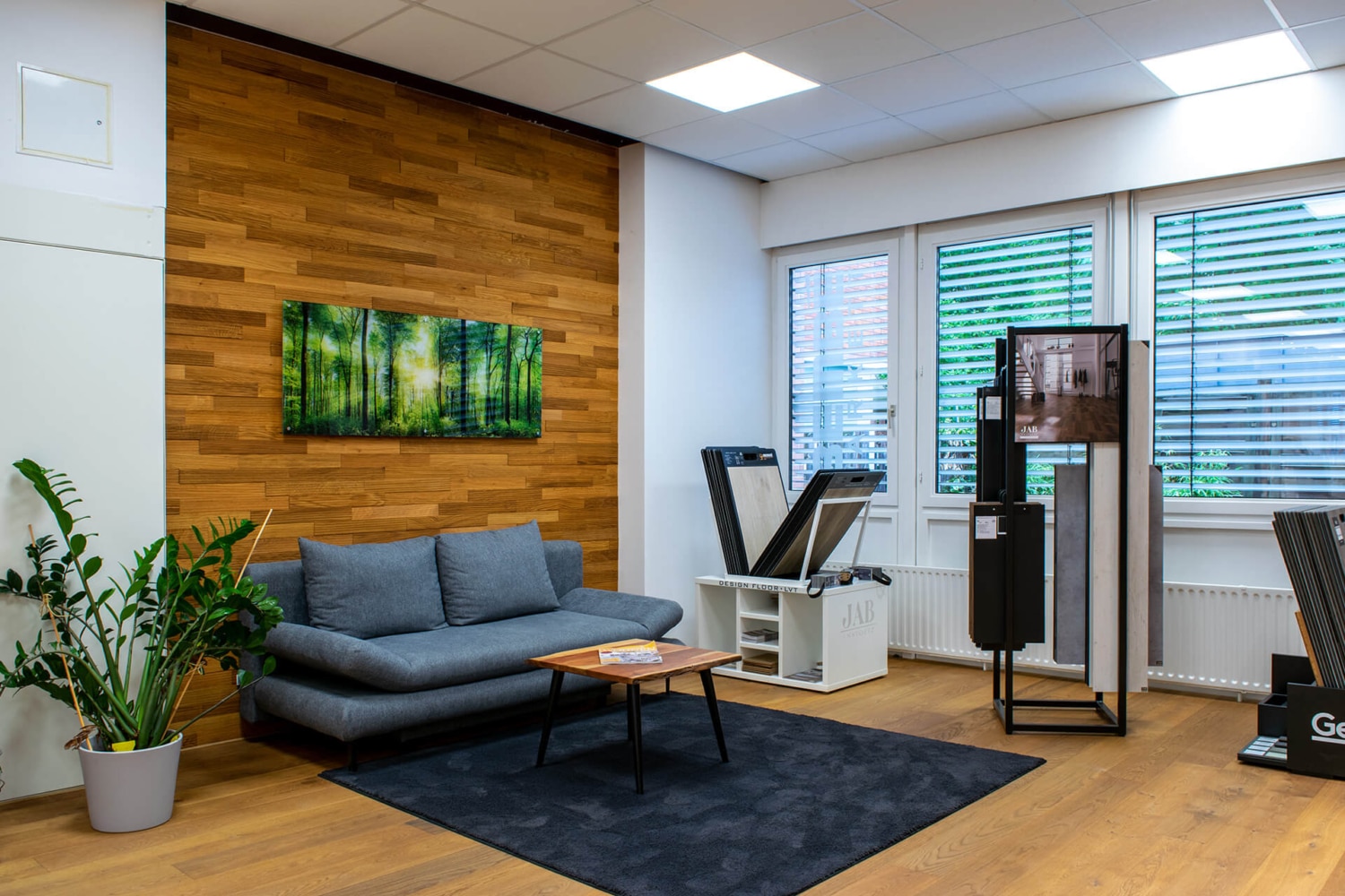 bembe vinyl und laminat muster mitt teppich und sofa