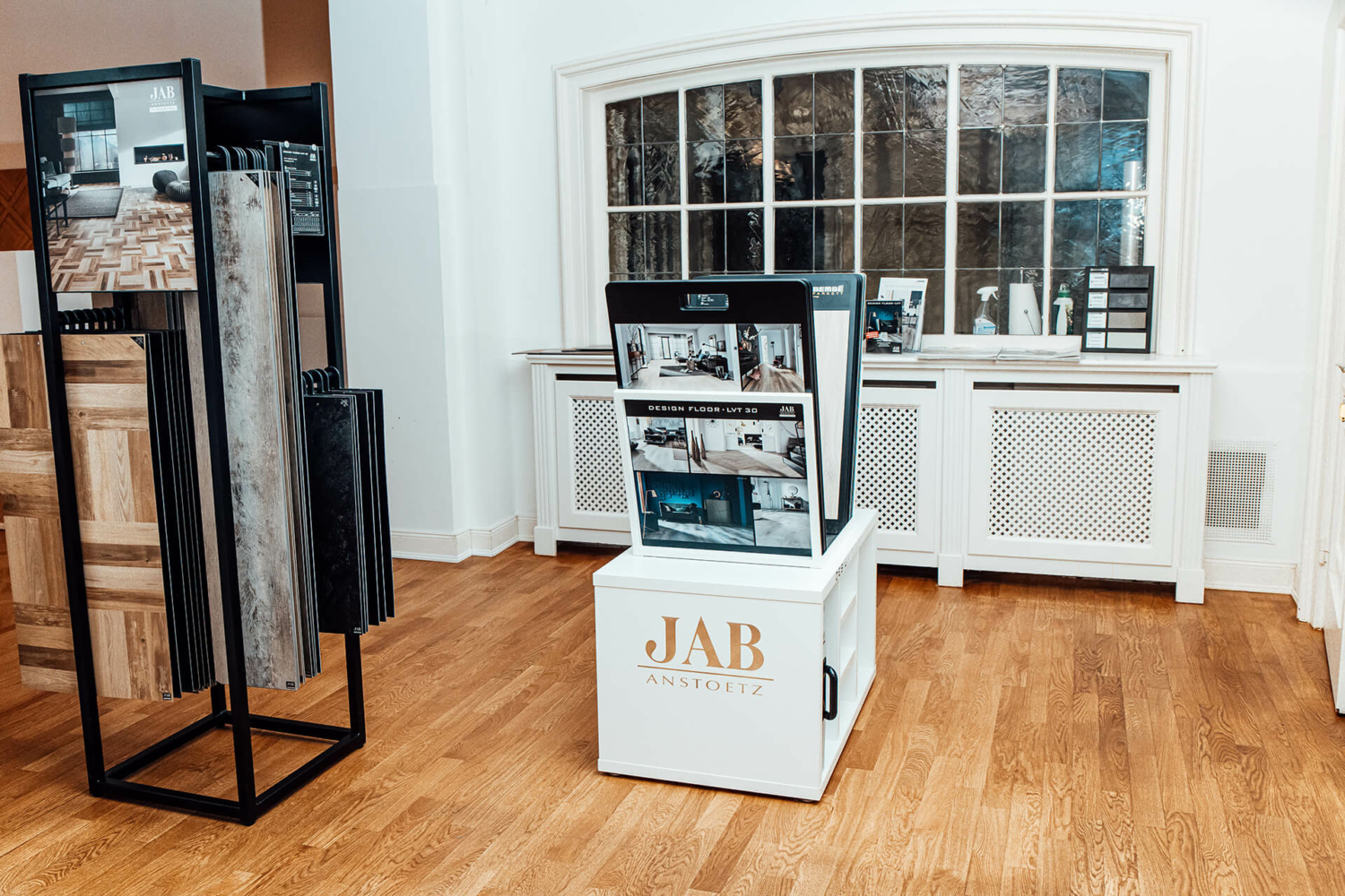 Designboden, Vinylboden in Hamburg Langenhorn Parkett-Ausstellung