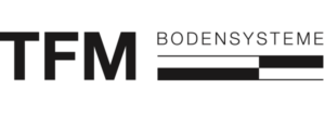 Logo schwarz weiß TFM-Bodensysteme
