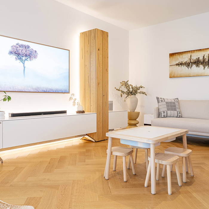 Beitragsbild Innenraum Parkett Comfort Tabis XL Eiche Elegance